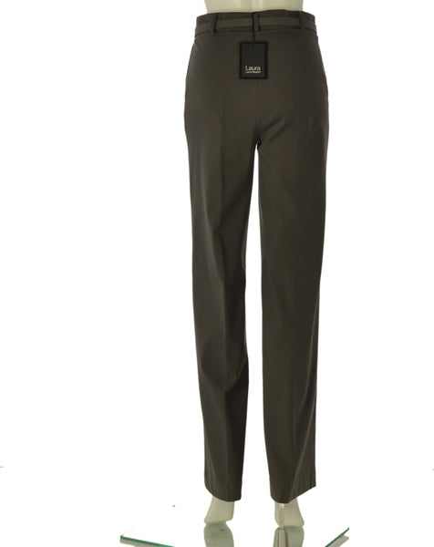 PANTALONE DONNA LAURA BIAGIOTTI JERSEY ELASTICO TASCHE CINTURA ART.26P18107