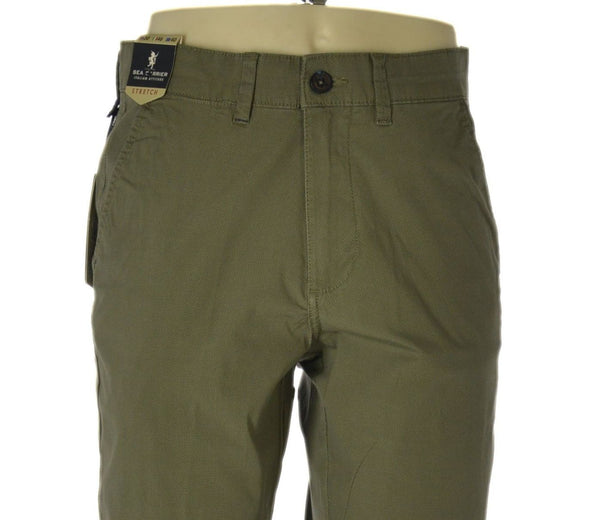 PANTALONE UOMO SEA BARRIER MICRO FANTASIA COTONE ELASTICIZZATO TASCHE FRANCESE ART. BAGGIO-71