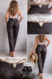 PANTALONE LUISA VIOLA CIAO MAGRE SCIANTUNGALLACCIATURA LATERALE ART P494F