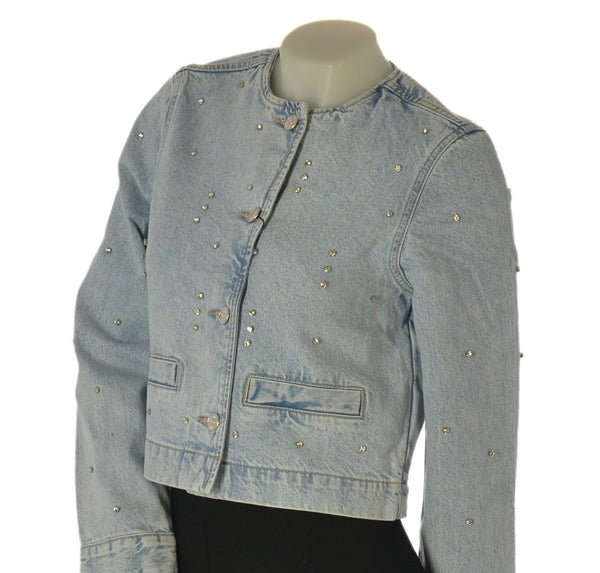 GIUBBETTO JEANS DONNA TIFFOSI CHANEL BOTTONI STRASS ART. 10064980