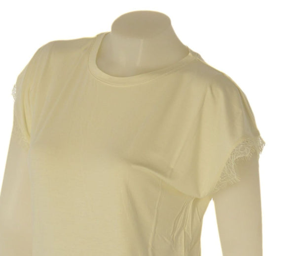 T-SHIRT DONNA LOSAN MANICA CORTA PIZZO VISCOSA ART. LWMAP010526004