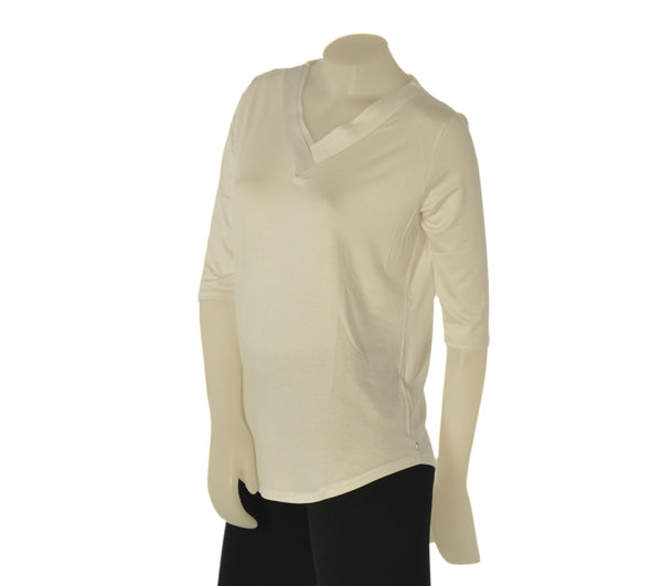 MAGLIA DONNA RAGNO SCOLLO A V MANICHE 3/4 JERSEY VISCOSA ART.DS48TW