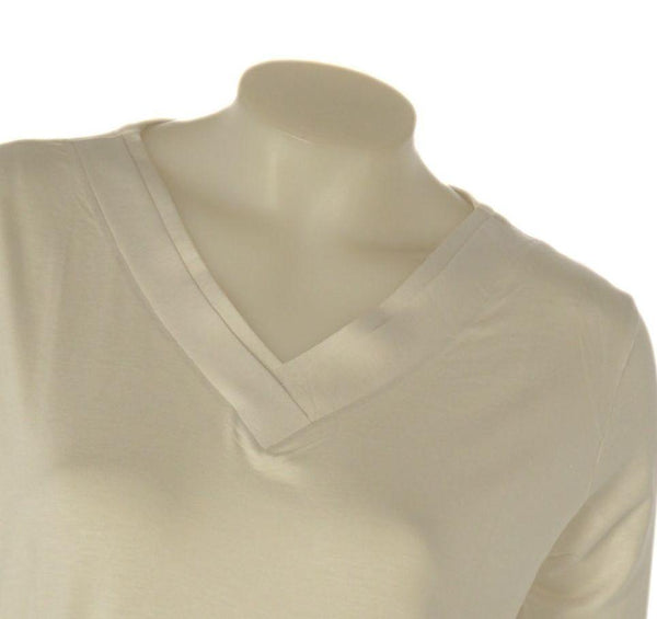 MAGLIA DONNA RAGNO SCOLLO A V MANICHE 3/4 JERSEY VISCOSA ART.DS48TW