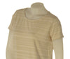 T-SHIRT DONNA RAGNO MANICA CORTA LUREX JERSEY VISCOSA ART. DS94T7
