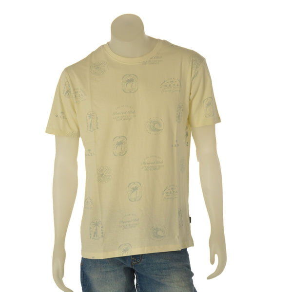 T-SHIRT UOMO LOSAN MANICA CORTA GIROCOLLO STAMPA COTONE ART. LMNAP0103-26013