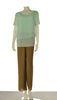 COMPLETO ELEGANTE DONNA GABRIELLA TRE PEZZI PANTALONE CASACCA BLUSA ART. GAIA