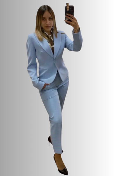 TAILLEUR PANTALONE CAPRI DONNA GRIFFAI PANTALONE GIACCA ART. DGP7001