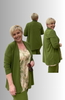 CARDIGAN DONNA TAGLIE OVER COMODO ELEGANTE   ELISA CASTELLI ART. 15002S