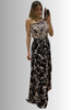 ABITO DONNA FANTASIA ELEGANTE POLIESTERE MORBIDO  LAURA BIAGIOTTI ART. LB25P1603
