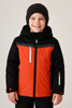 GIACCA SCI  RAGAZZO ZIP CAPPUCCIO IMPERMEABILE IDROREPELLENTE TRASPIRANTE ANTIVENTO MARCA BRUGI ART.J813T22K