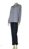 TUTA DONNA CAMPANOLO GARZATA FULL ZIP TASCHE PANTALONE ART. 8E76257