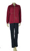 TUTA DONNA CAMPANOLO GARZATA FULL ZIP TASCHE PANTALONE ART. 8E76257