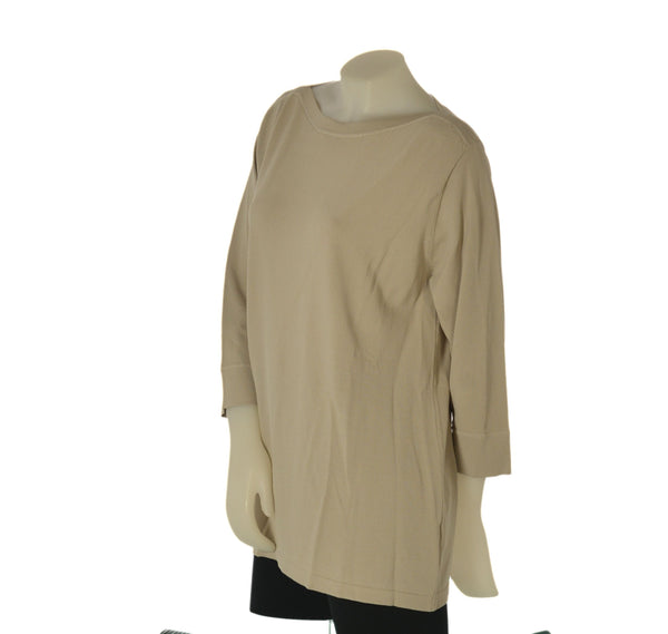 MAGLIA DONNA GAIA PIU TAGLIE OVER MANICHE 3/4 VISCOSA LUREX  ART. 552
