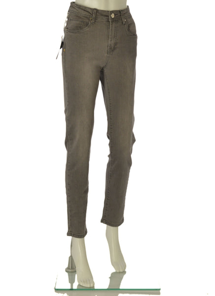 JEANS DONNA EMANUELA COSTA ZIP BOTTONE PASSANTI TASCHE STRASS CAPRI ART.EC6883