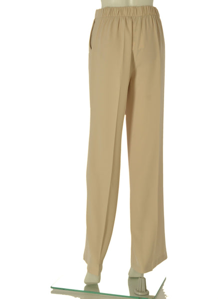 PANTALONI DONNA EMANUELA COSTA ELASTICO TASCHE LARGO MORBIDO LEGGERO ART.35857