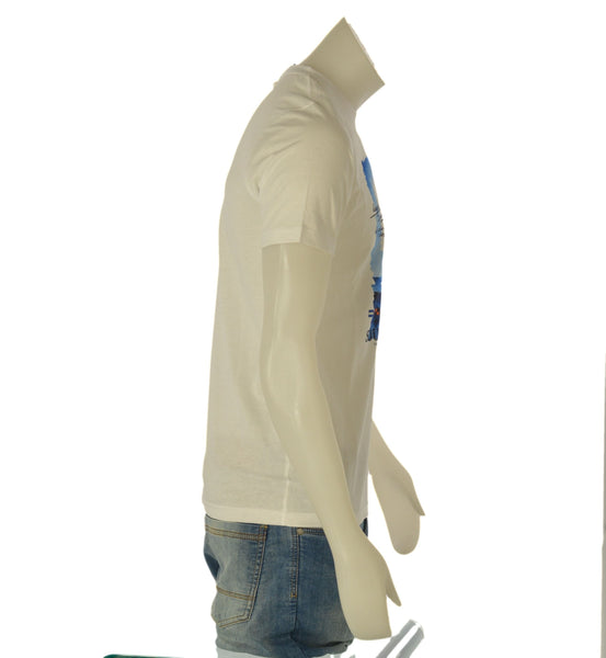 T-SHIRT RAGAZZO SCUOLA NAUTICA ITALIANA COTONE GIROCOLLO MEZZA MANICA STAMPA ART.166013
