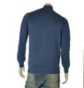 MAGLIONE UOMO NORWAY COTONE ZIP POLSINI FASCIA LOGO ART.853102