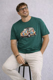 T-SHIRT RAGAZZO CONFORMATA MAX FORT COTONE GIROCOLLO MEZZA MANICA STAMPA ART.43416