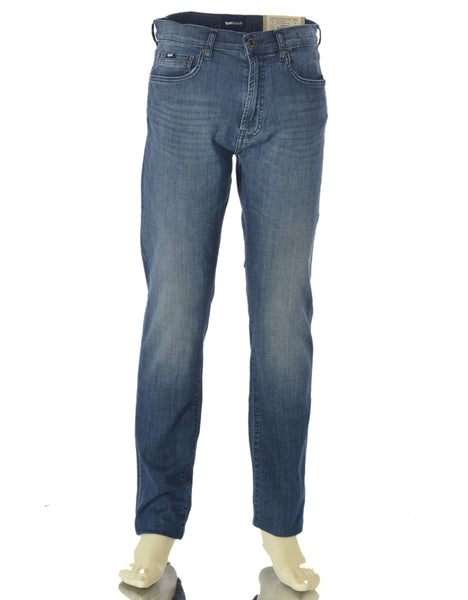 JEANS UOMO LEGGERO ZIP BOTTONE CINQUE TASCHE REGOLARE MARCA GAS ART.ALBERT