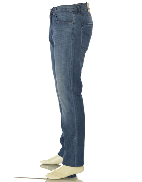 JEANS UOMO LEGGERO ZIP BOTTONE CINQUE TASCHE REGOLARE MARCA GAS ART.ALBERT