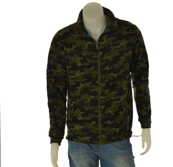 MICRO PILE UOMO RAGAZZO ZIP TASCHE MIMETICO MILITARE MARCA HENRY BARROWS ART. PU0901