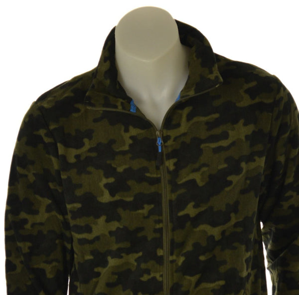 MICRO PILE UOMO RAGAZZO ZIP TASCHE MIMETICO MILITARE MARCA HENRY BARROWS ART. PU0901