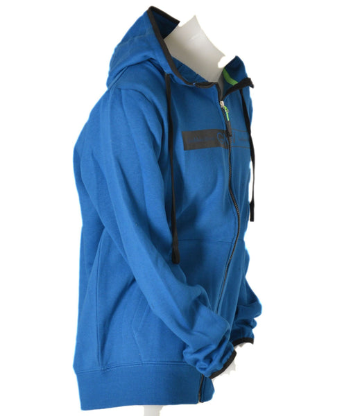 FELPA UOMO ZIP POLSINI FASCIA LOGO MARCA  GIANMARCO VENTURI ART.GM0020
