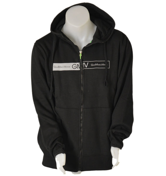 FELPA UOMO ZIP POLSINI FASCIA LOGO MARCA  GIANMARCO VENTURI ART.GM0020