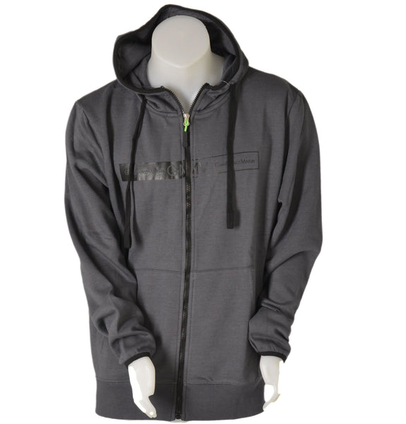 FELPA UOMO ZIP POLSINI FASCIA LOGO MARCA  GIANMARCO VENTURI ART.GM0020