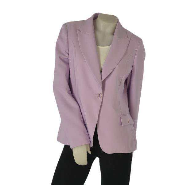 GIACCA DONNA LAURA BIAGIOTTI BOTTONE TASCHE COLLO FODERATA SCIENCRATA CORTA ART.26P2010