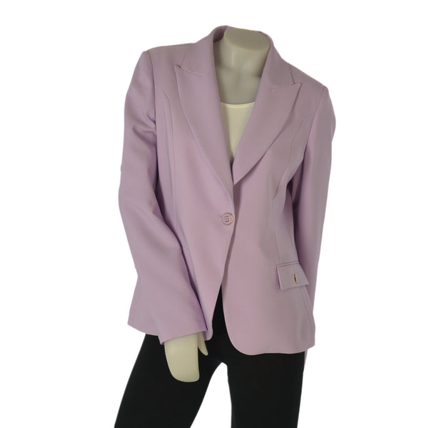 GIACCA DONNA LAURA BIAGIOTTI BOTTONE TASCHE COLLO FODERATA SCIENCRATA CORTA ART.26P2010