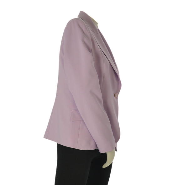 GIACCA DONNA LAURA BIAGIOTTI BOTTONE TASCHE COLLO FODERATA SCIENCRATA CORTA ART.26P2010