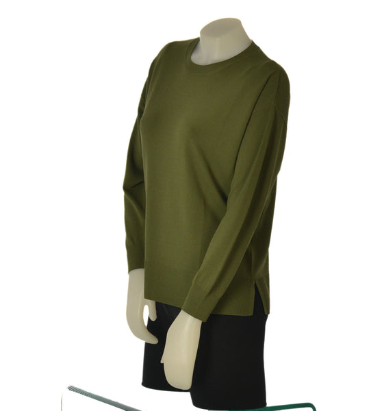 MAGLIA DONNA GRIFFAI GIROCOLLO POLSINI SPACCHETTI ART.7608