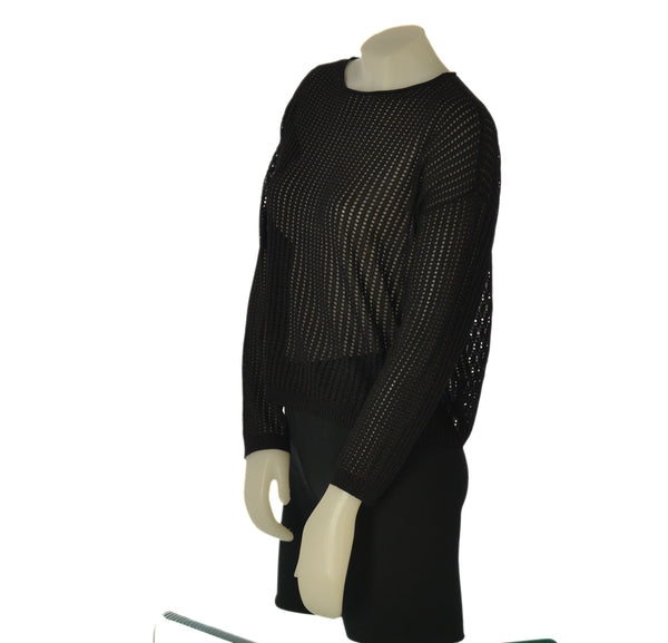 MAGLIA DONNA GRIFFAI GIROCOLLO MANICA LUNGA TRAFORATA ART.7629