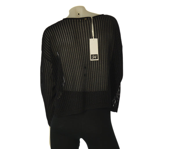 MAGLIA DONNA GRIFFAI GIROCOLLO MANICA LUNGA TRAFORATA ART.7629