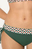 SLIP BIKINI MIDI YSABEL MORA IN MICROPIQUET STAMPATO ART 83372