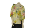 CASACCA DONNA PERLA GIROCOLLO TRE QUARTI SPACCO SPACCHETTI FANTASIA ART. MENTA
