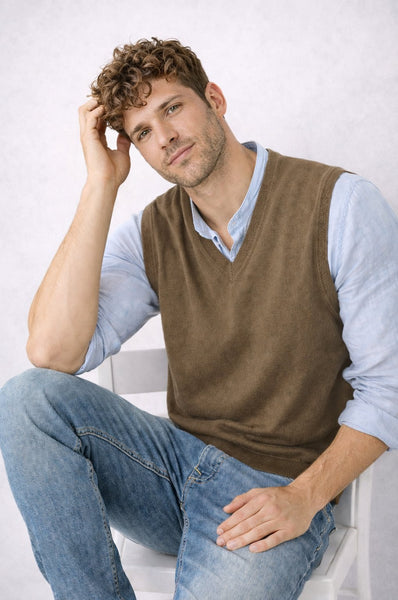 PULLOVER SMANICATO UOMO RE DEL MARE COTONE ART. 2.12