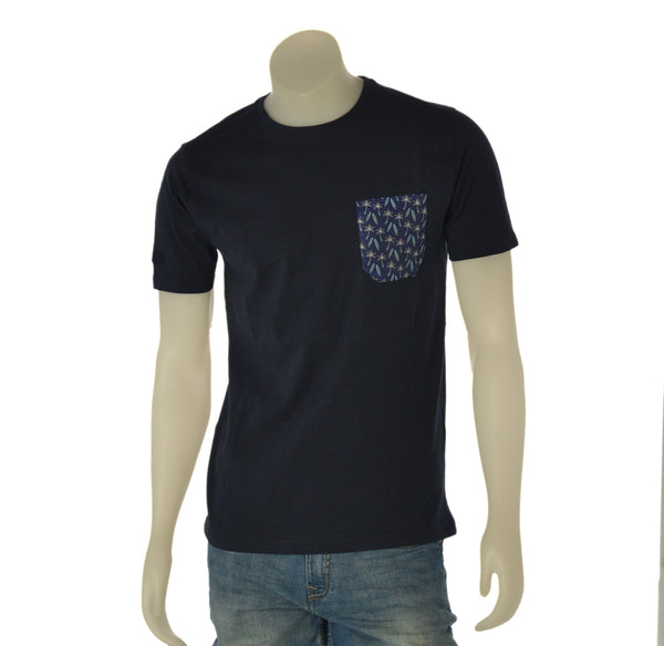 T-SHIRT UOMO BACI & ABBRACCI GIROCOLLO TASCHINO COTONE ART. BAB3014