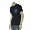 T-SHIRT UOMO BACI & ABBRACCI GIROCOLLO TASCHINO COTONE ART. BAB3014