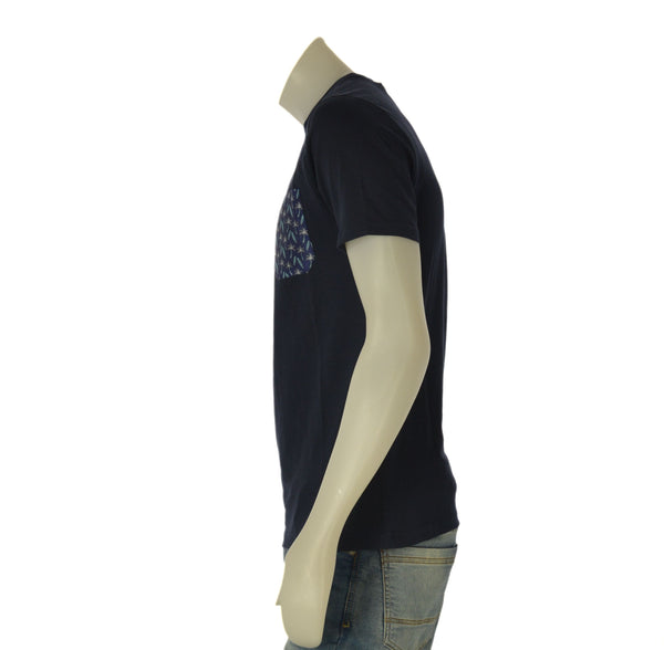 T-SHIRT UOMO BACI & ABBRACCI GIROCOLLO TASCHINO COTONE ART. BAB3014