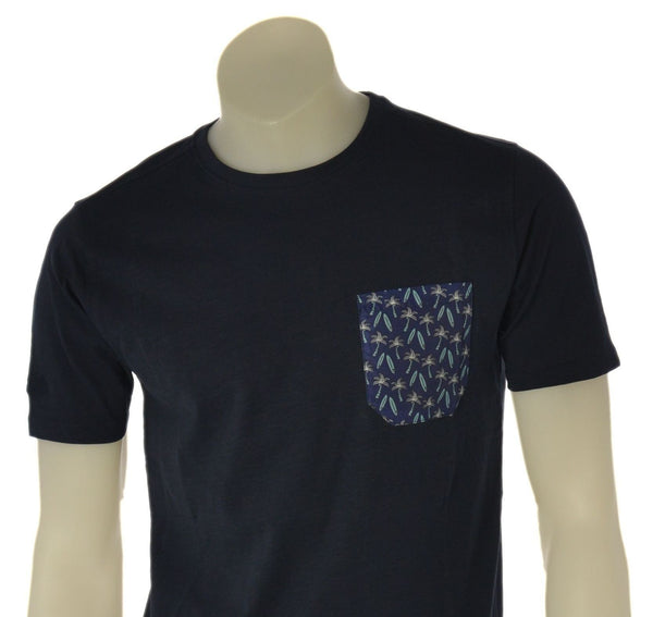 T-SHIRT UOMO BACI & ABBRACCI GIROCOLLO TASCHINO COTONE ART. BAB3014