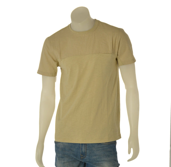 T-SHIRT UOMO BACI & ABBRACCI GIROCOLLO TASCHINO INSERTO IN TELA COTONE ART. BAT1011