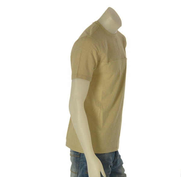 T-SHIRT UOMO BACI & ABBRACCI GIROCOLLO TASCHINO INSERTO IN TELA COTONE ART. BAT1011