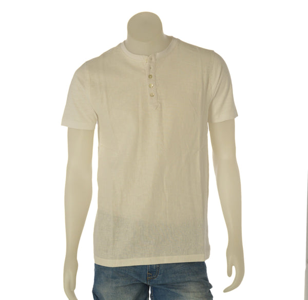 T-SHIRT UOMO BACI & ABBRACCI SERAFINO MANICA CORTA INSERTO IN TELA COTONE ART. BAT1012