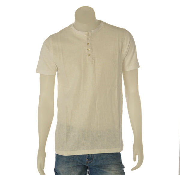 T-SHIRT UOMO BACI & ABBRACCI SERAFINO MANICA CORTA INSERTO IN TELA COTONE ART. BAT1012