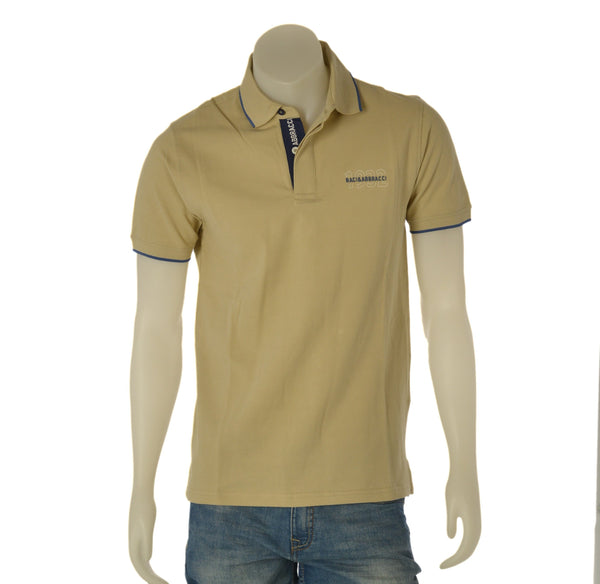POLO UOMO BACI & ABBRACCI MANICA CORTA PIQUE COTONE LOGO ART. BAT1059