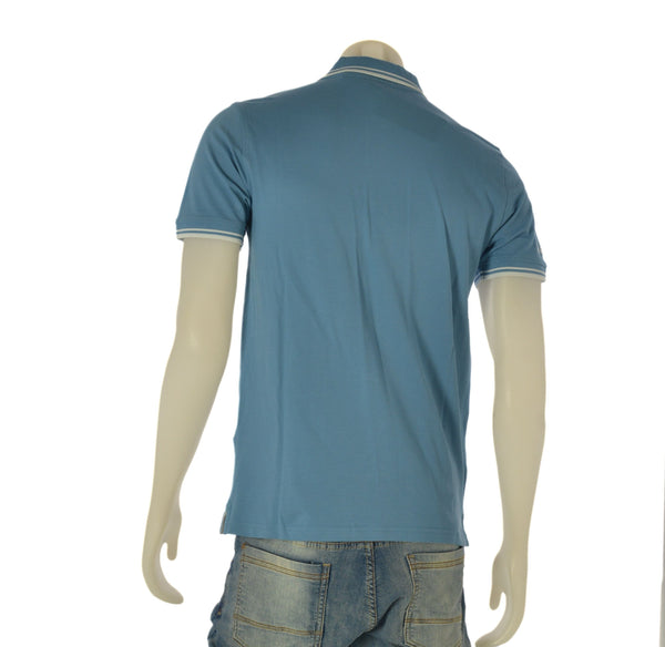POLO UOMO BACI & ABBRACCI MANICA CORTA LOGO PIQUE COTONE SPACCHI ART. BAM1420