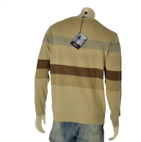 MAGLIONE UOMO RE DEL MARE COTONE GIROCOLLO RIGATO ART. 22.6245