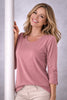 MAGLIA DONNA GAIA B GIROCOLLO MANICA LUNGA SPACCHI VISCOSA ART. 271